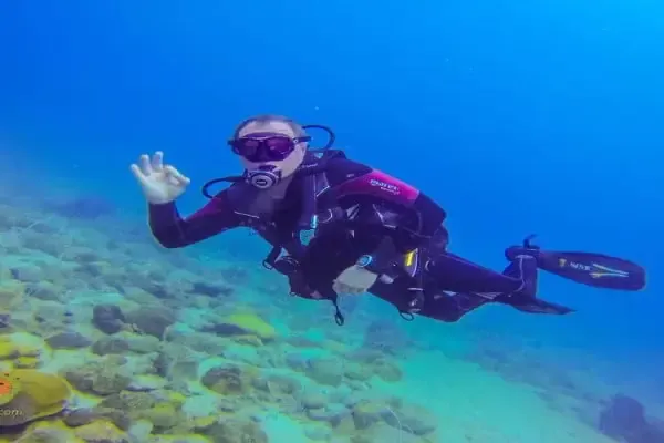Hin Rua Tek - Koh Chang's stunning coral wall dive with reef sharks and rays