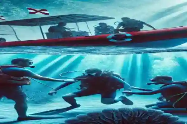 Diving emergency procedures and safety plan