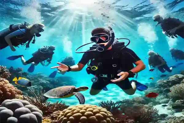 Career path to becoming a professional dive instructor